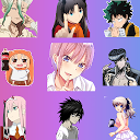 Download Cute Anime Meme stickers WA Install Latest APK downloader