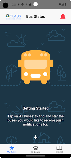 Android application SchoolBusInfo — Bus Status 4 screenshort
