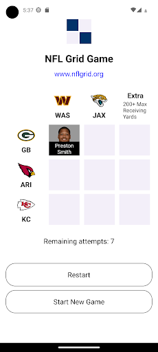 NFL Grid Screen 3