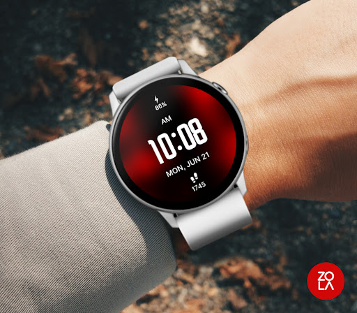 Red Elegant Pro Watch Face Screen 3