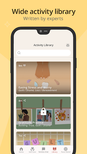 Screenshot of Panic Attack Help - Mind Ease