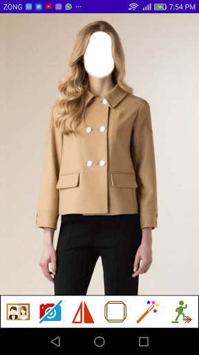 Winter Short Coat Fashion Screenshot