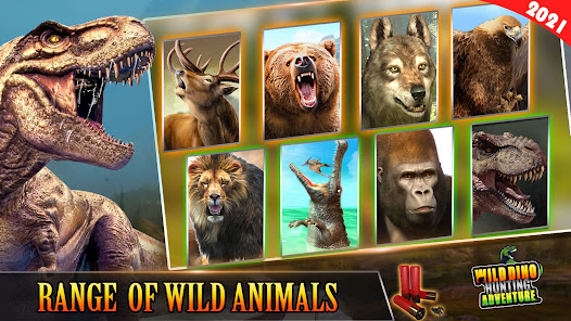 Wild Dino Animal Zoo Hunter apkdebit screenshots 22