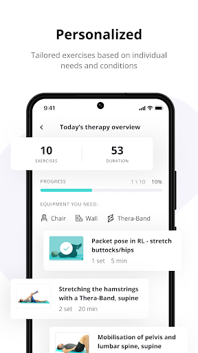 Ebelkliniken App Screen 2
