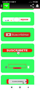 Captura de Pantalla 5 Animación botón de suscribirse android