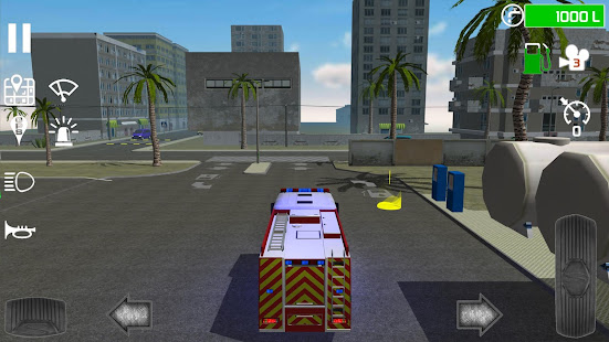 Скачать игру Fire Engine Simulator для Android бесплатно