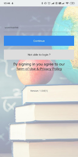Android application eduDibon screenshort