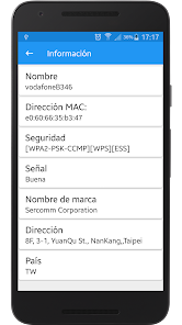 Screenshot 4 Wifi contraseña y Chat app android