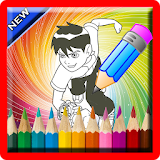 Coloring Book for ben 10 icon