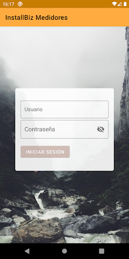 Android application Installbiz Medidores screenshort