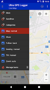 Ultra GPS Logger Screenshot