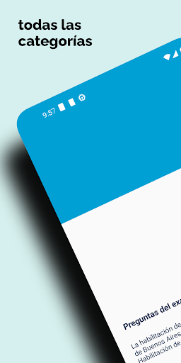 Android application Preguntas Examen de Manejo Ar screenshort