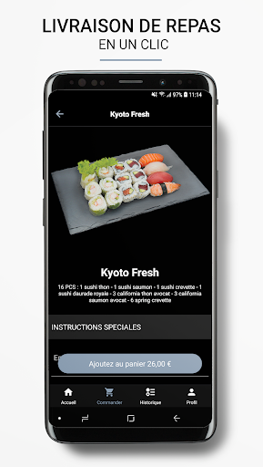 Kyoto Sushi & Thai Screen 2