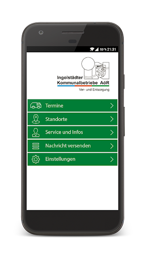 Android application INKB Abfall Planer screenshort