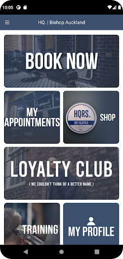 Android application Head Quarters screenshort