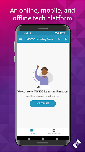 Android application MBSSE Learning Passport screenshort