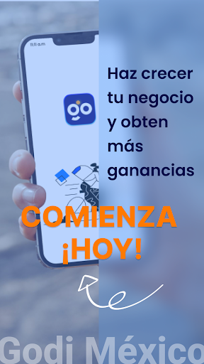 Android application Godi Negocio screenshort