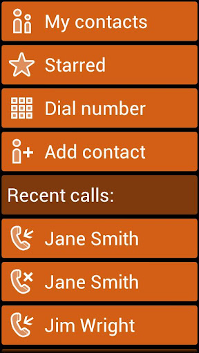 BL Orange Theme Screen 2