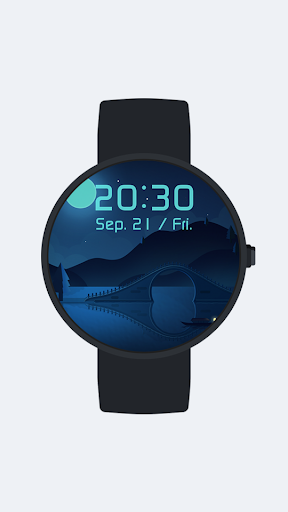 Bridge Digital Watch Face Screen 3