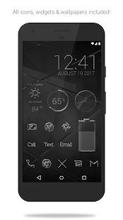 Glass Pack Pro - Clear Icons Captura de pantalla