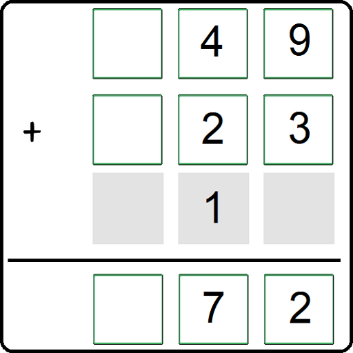 I calculate in writing.