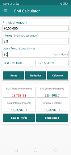 EMI Calculator for Bank loan,のおすすめ画像2