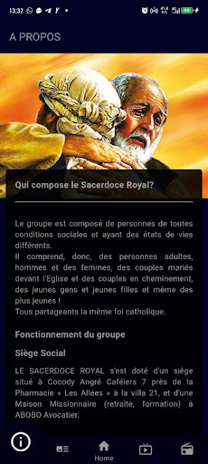 SACERDOCE ROYAL Screenshot
