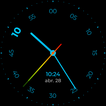 Smart Analog Watch Screen 3