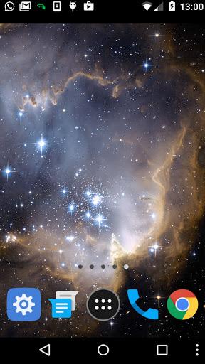 dark galaxy wallpaper Screen 2