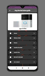 ring doorbell chime guide