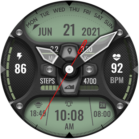 Android application Hybrid Sport V9 screenshort