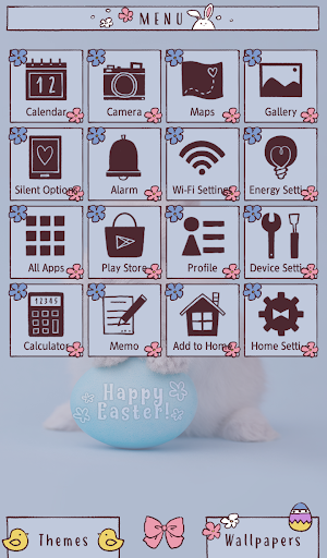 Easter Bunny Theme Screen 2