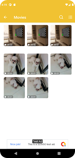 Android application Sven Video Player screenshort
