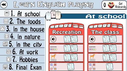 Learn English Playing Screen 2