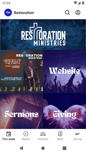 Breaking News: Restoration Ministries  in the Lifestyle Space