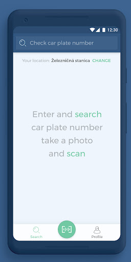 Android application ParkDots Enforcement screenshort