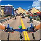 In Bicycle Racing on Highway - Bike Rider Game icon