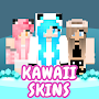 Cute Kawaii Skin Pack For MCPE