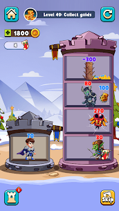 Hero Tower Wars – Merge Puzzle Mod Apk 5.2 (Mod Gold Coins) 2