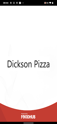 Android application Dickson Pizza screenshort