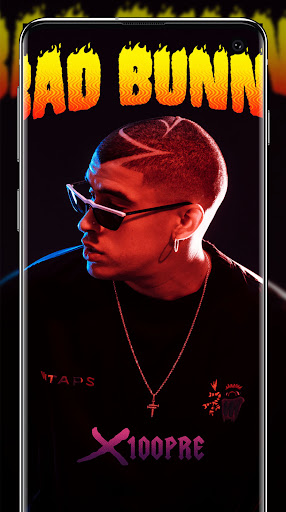 Android application Bad Bunny Wallpaper screenshort