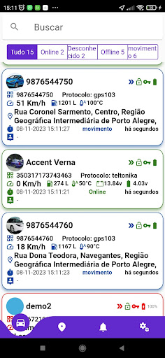 Android application Insat Go screenshort