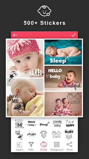 Baby Photo Collage Maker