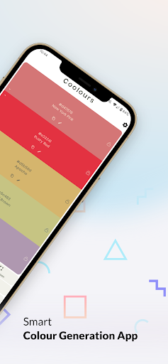 Coolours Colour palette