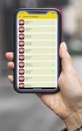 Ringtones A10 Galaxy Screen 2