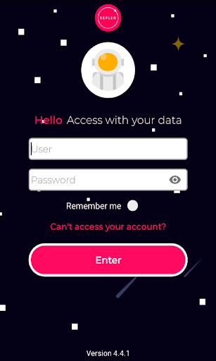 Android application Kepler Conteúdos screenshort