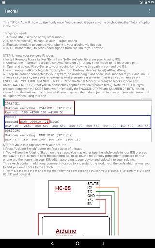 Remote Control with Arduino BT