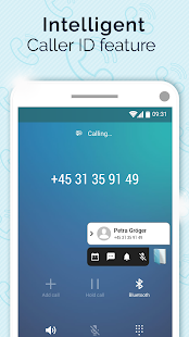 Simple Notepad with Caller ID Screenshot