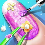 Cover Image of Download Princess Nail Makeup Salon  APK