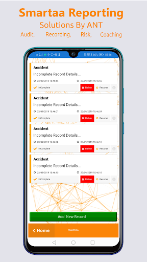 Smartaa Reporting Screen 3